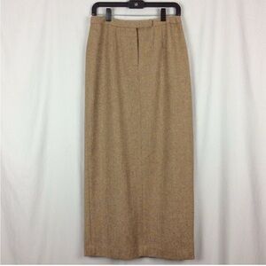 VTG Ralph Lauren LRL Academia Career Tweed Town & Country Skirt Women 10 / M